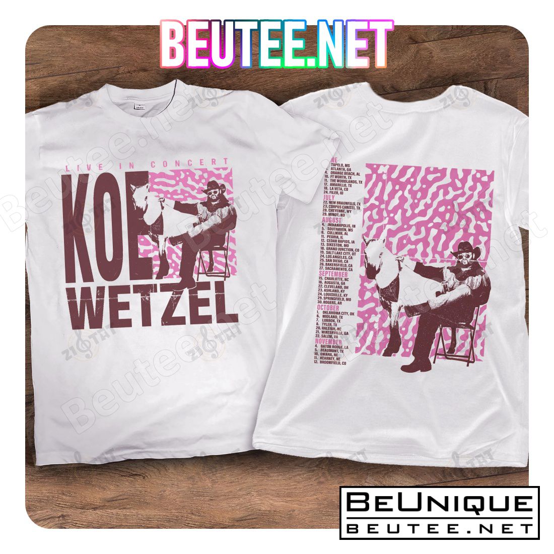 Koe Wetzel Tour Shirt