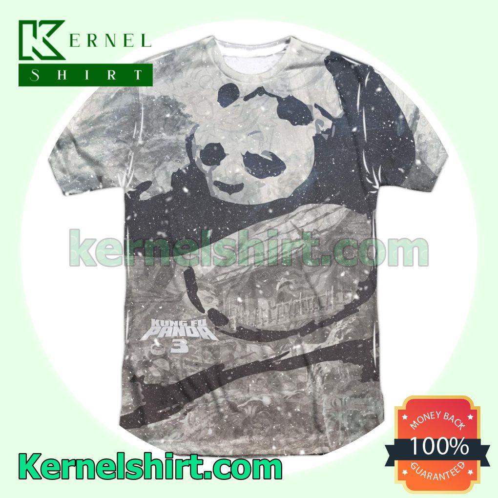 Kung Fu Panda Brushed Po Birthday Shirts