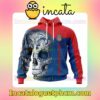 LIGA MX Chivas Guadalajara Sugar Skull For Dia De Muertos Customized Jersey Hoodie