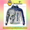 LIGA MX Club Puebla Sugar Skull For Dia De Muertos Customized Jersey Hoodie