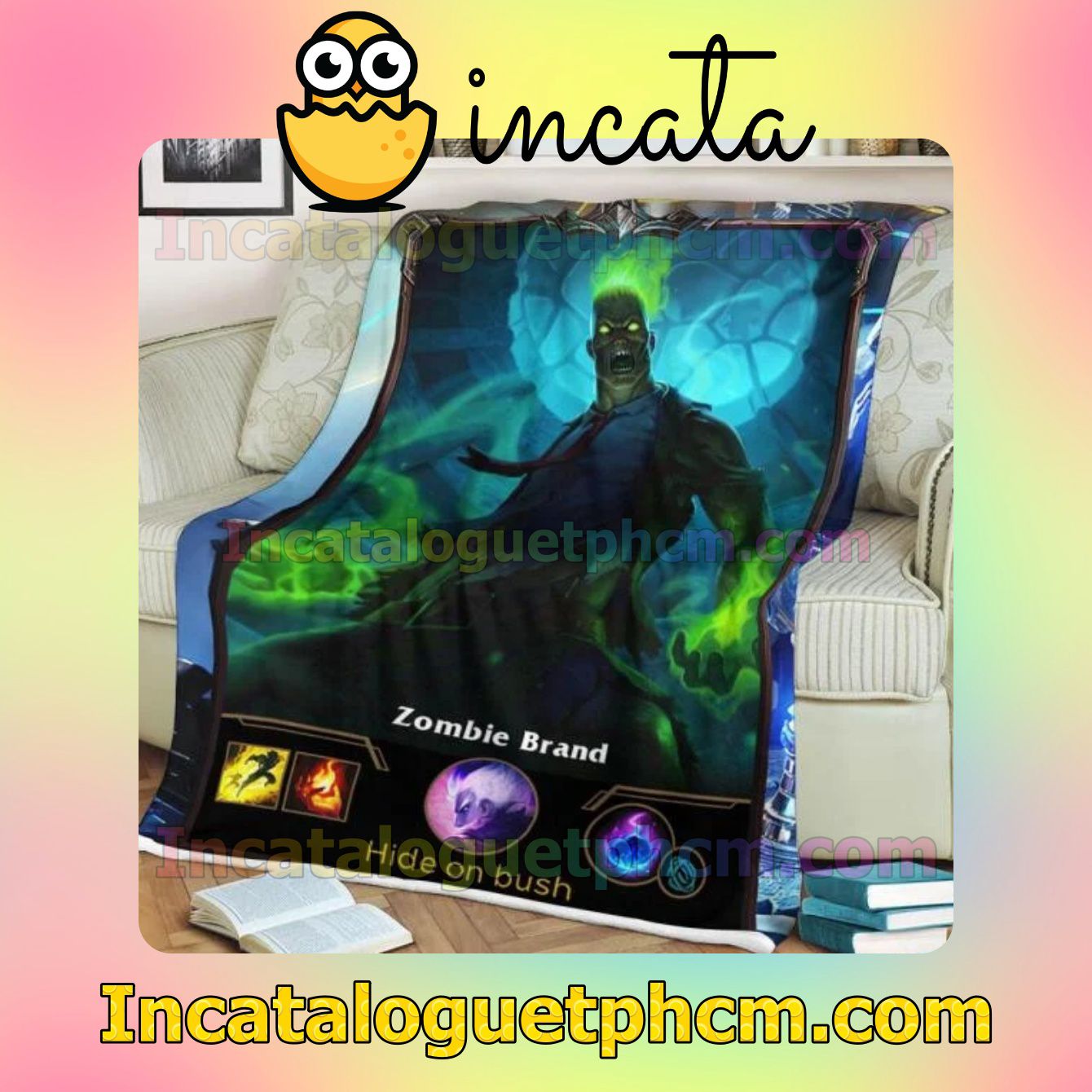 LOL League Of Legends Brand Gift Customizable Blankets