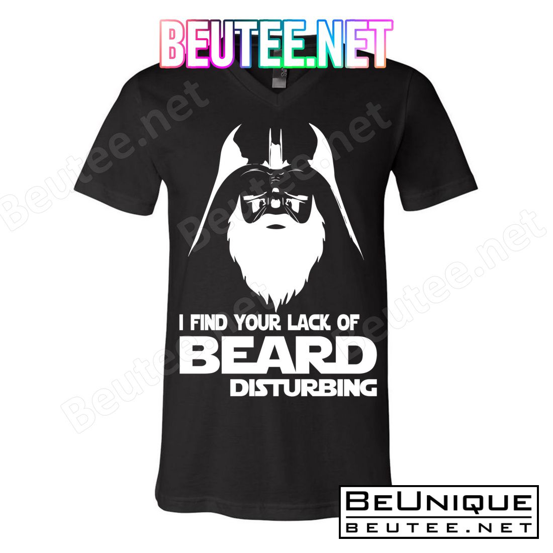Lack Of Beard Disturbing T-Shirts