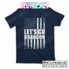 Let's Go Brandon Conservative Anti Liberal America Flag Vintage T-Shirts
