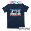 Lets Go Brandon Let's Go Brandon Us Flag Colors Men Women Designen T-Shirts