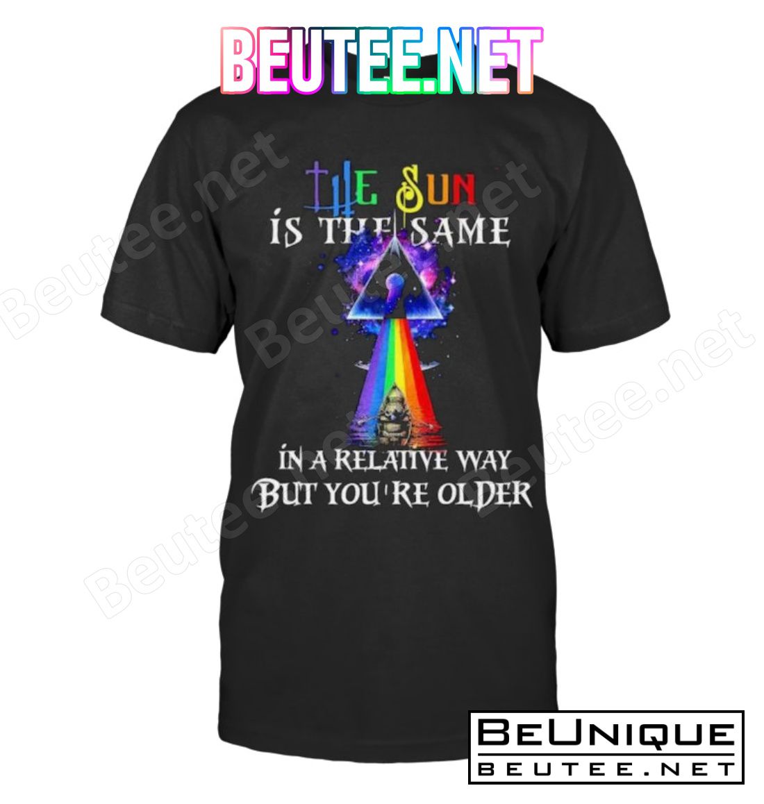 Lgbt Pink Floyd The Sun It The Same In A Relative Way But You're Older Shirt