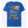 Magic The Gathering Four Chars T-Shirt