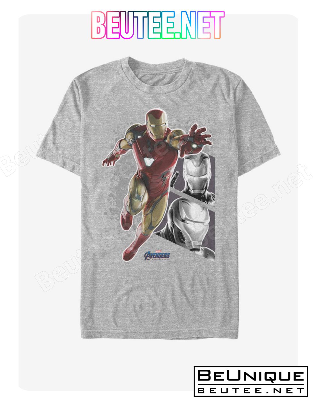 Marvel Avengers Endgame Iron Man Panels T-Shirt