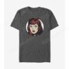 Marvel Black Widow Cartoon Head T-Shirt