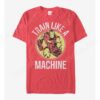 Marvel Iron Man Train Like a Machine T-Shirt