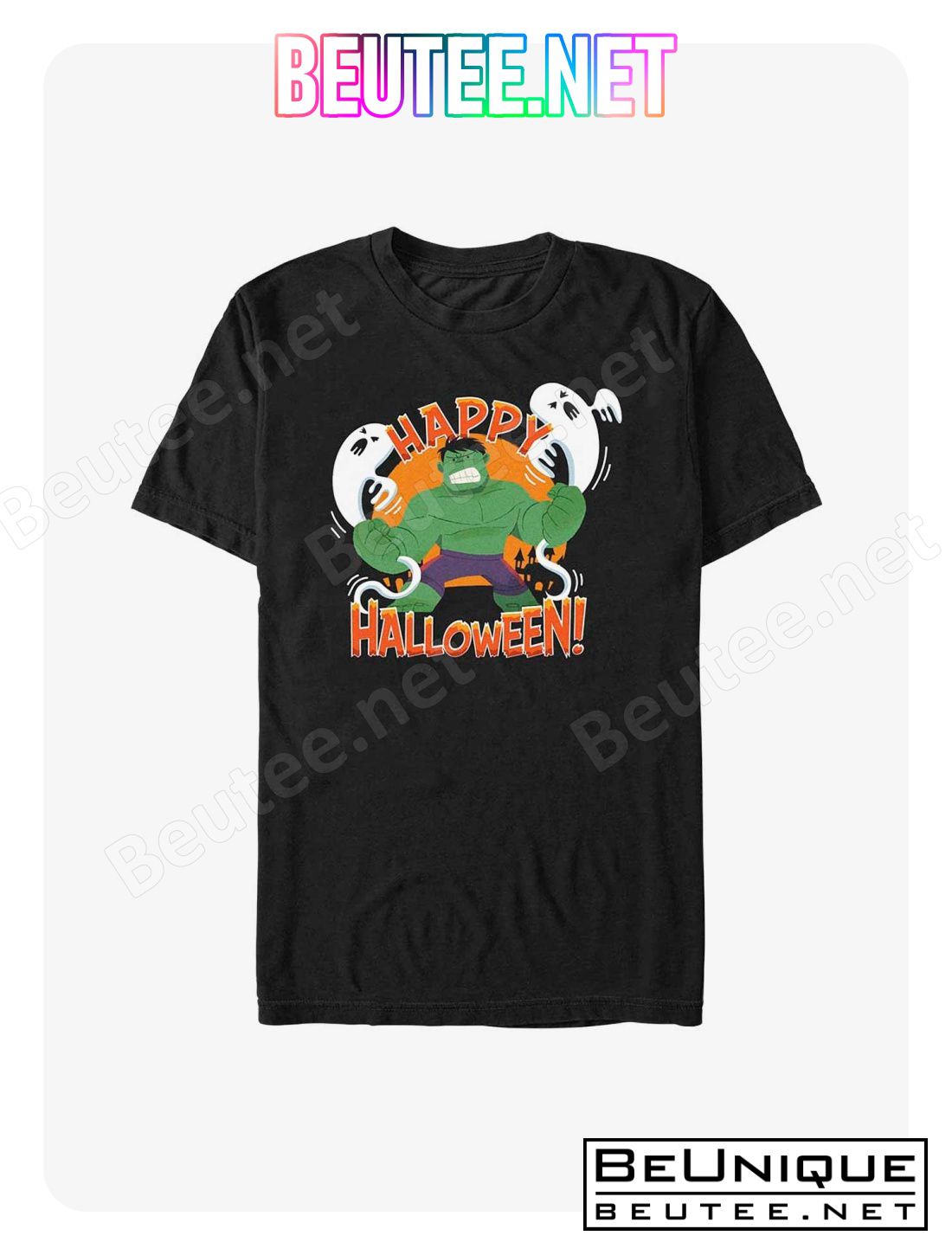 Marvel The Hulk Happy Halloween T-Shirt