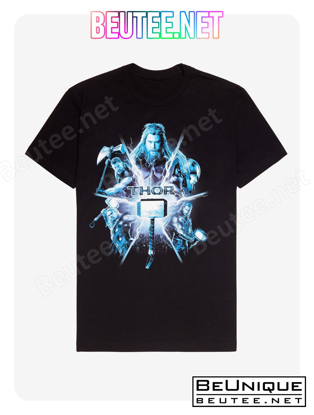 Marvel Thor Photo Collage T-Shirt