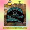 Mercedes Amg Petronas Formula One Team Glitter Stripes Classic Hat Caps Gift For Men