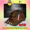 Miami Hurricanes Leather Zipper Print Customized Hat Caps