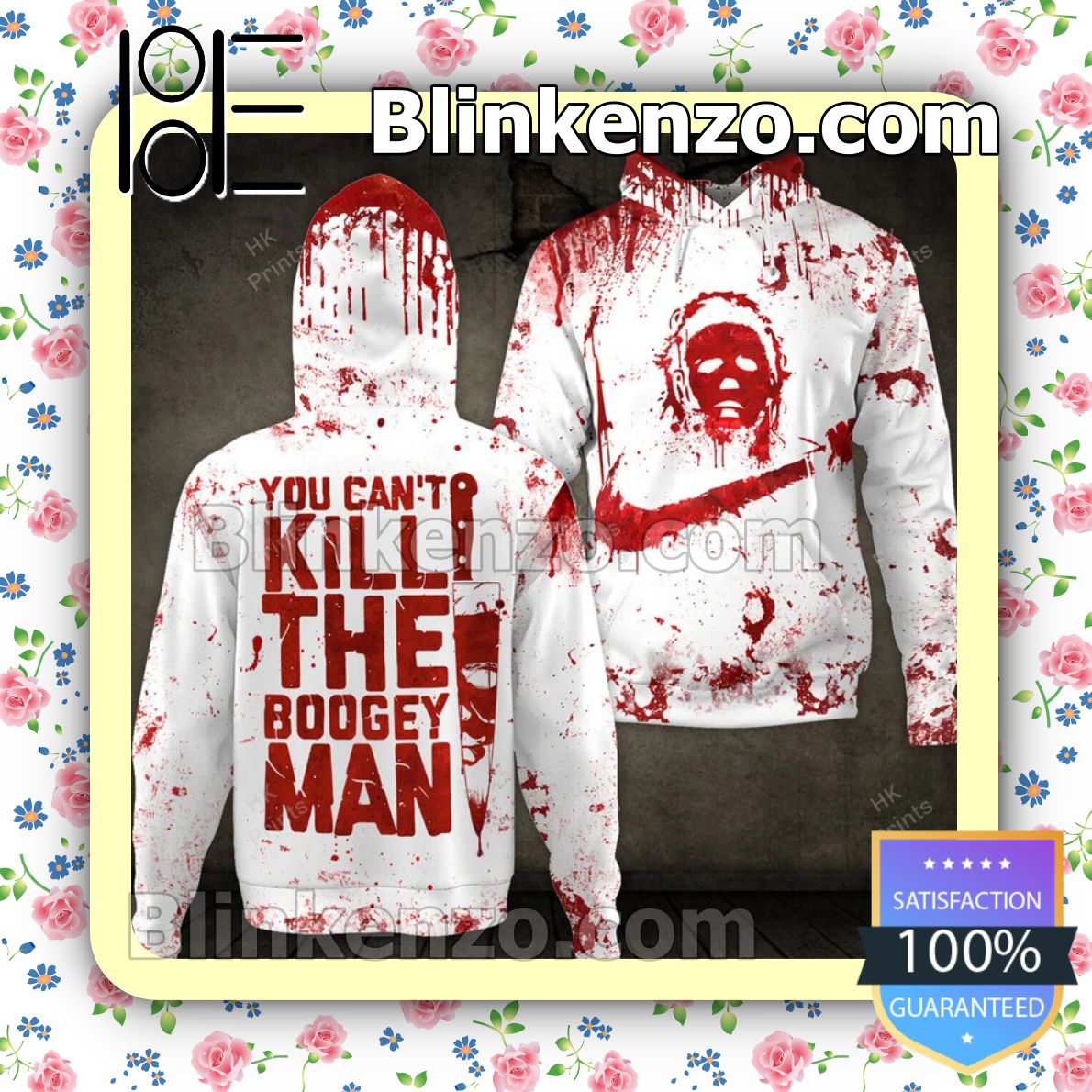 Michael Myers You Can't Kill The Boogey Man Halloween Hoodie