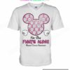 Mickey No One Fights Alone Breast Cancer Awareness Shirt