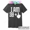 Middle Finger 40th Birthday Funny T-Shirts Tank Top