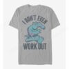 Monsters Inc. Sulley I Don't Work Out T-Shirt