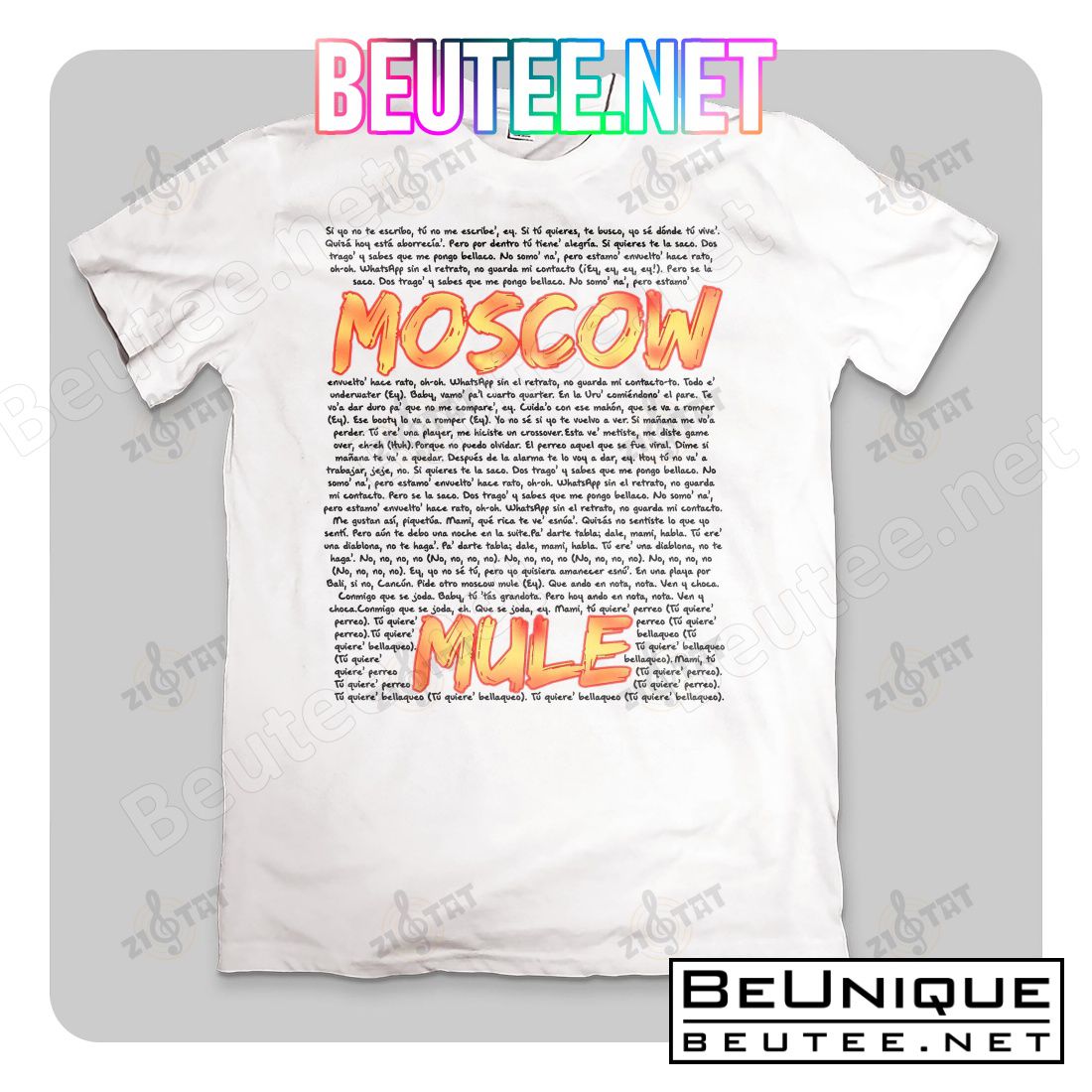 Moscow Mule Bad Bunny Shirt