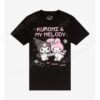 My Melody & Kuromi Scene Boyfriend Fit Girls T-Shirt