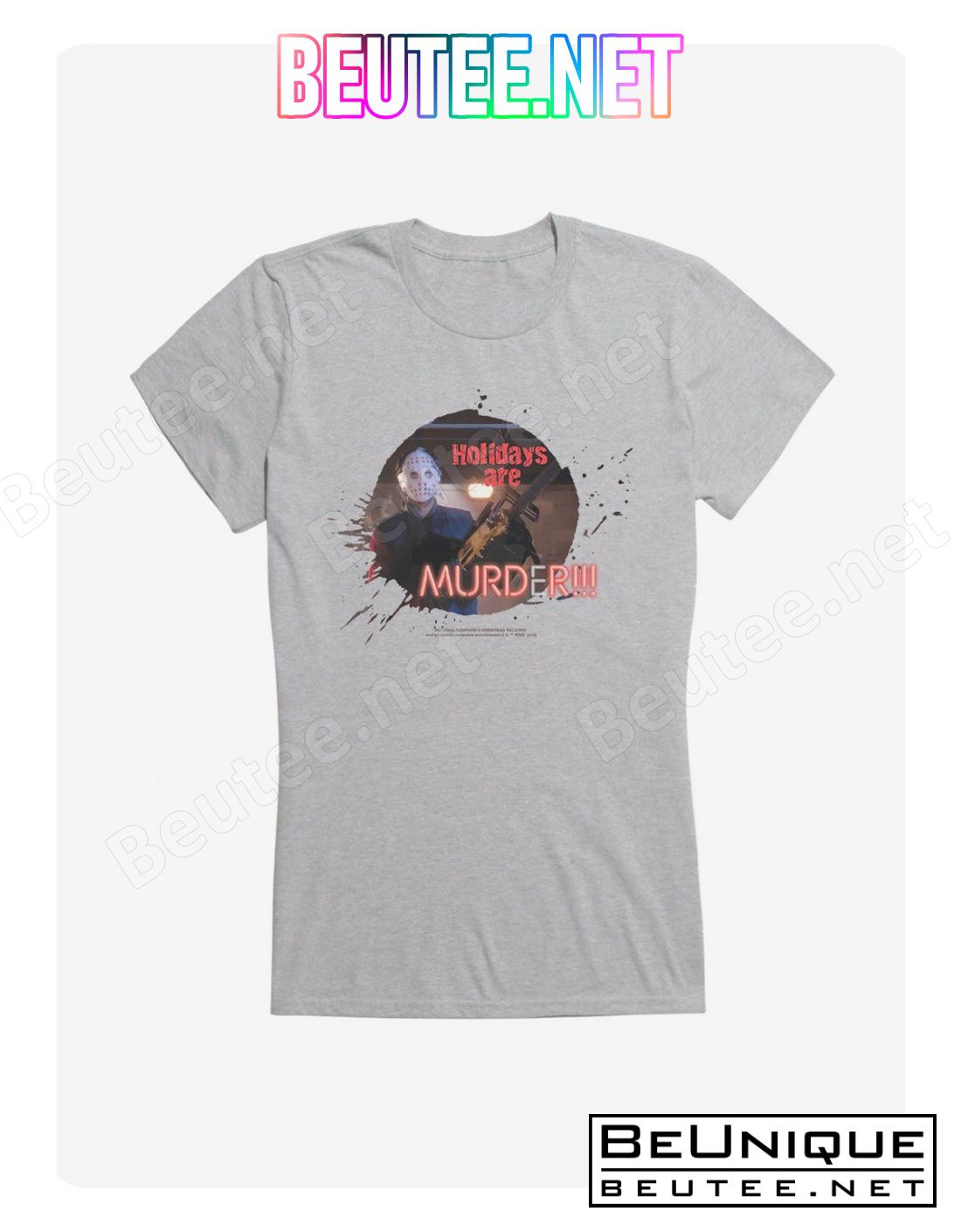 National Lampoon's Christmas Vacation Holidays Are Murder Girl's T-Shirt