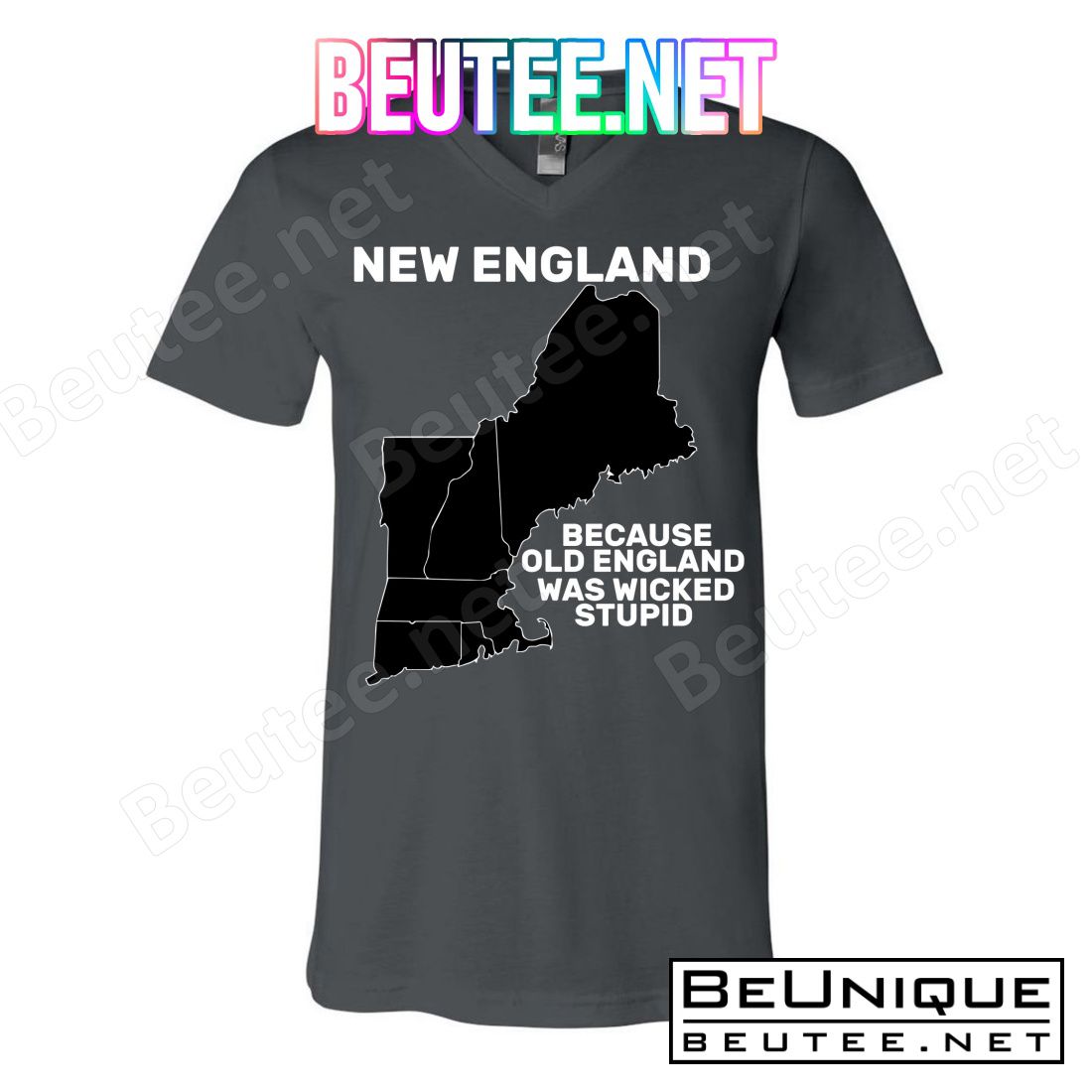 New England Because Old England Was Wicked Stupid T-Shirts