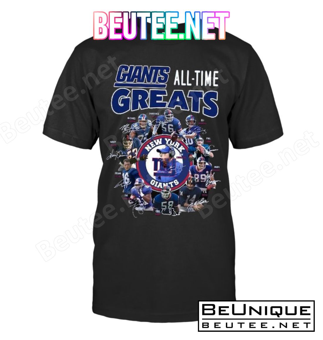 New York Giants All-time Greats Shirt