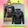 New York Islanders Customize Brand Uniform Leather Jacket