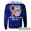 No One Fights Alone Multiple Sclerosis Awareness T-Shirts