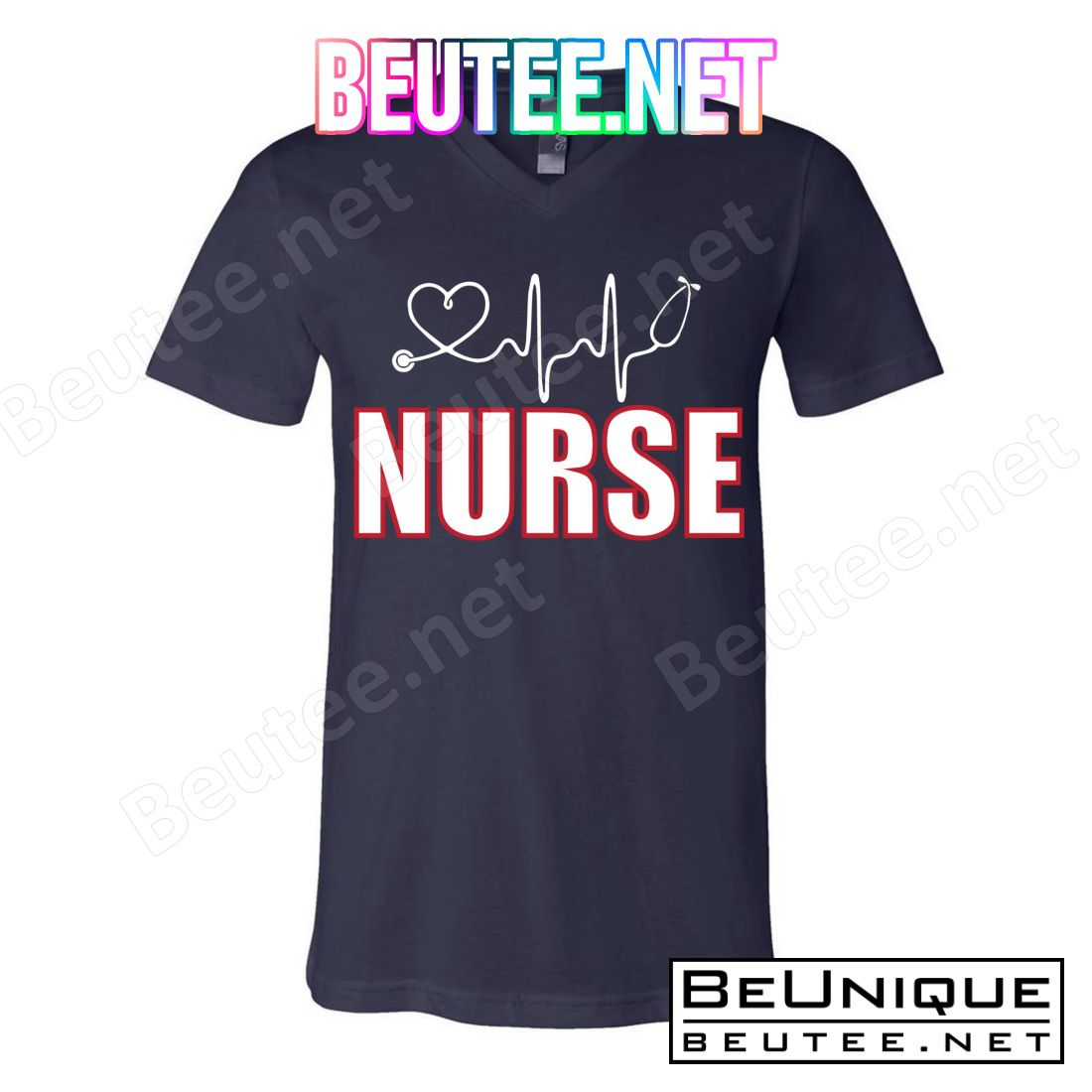 Nurse Heartbeat Logo T-Shirts