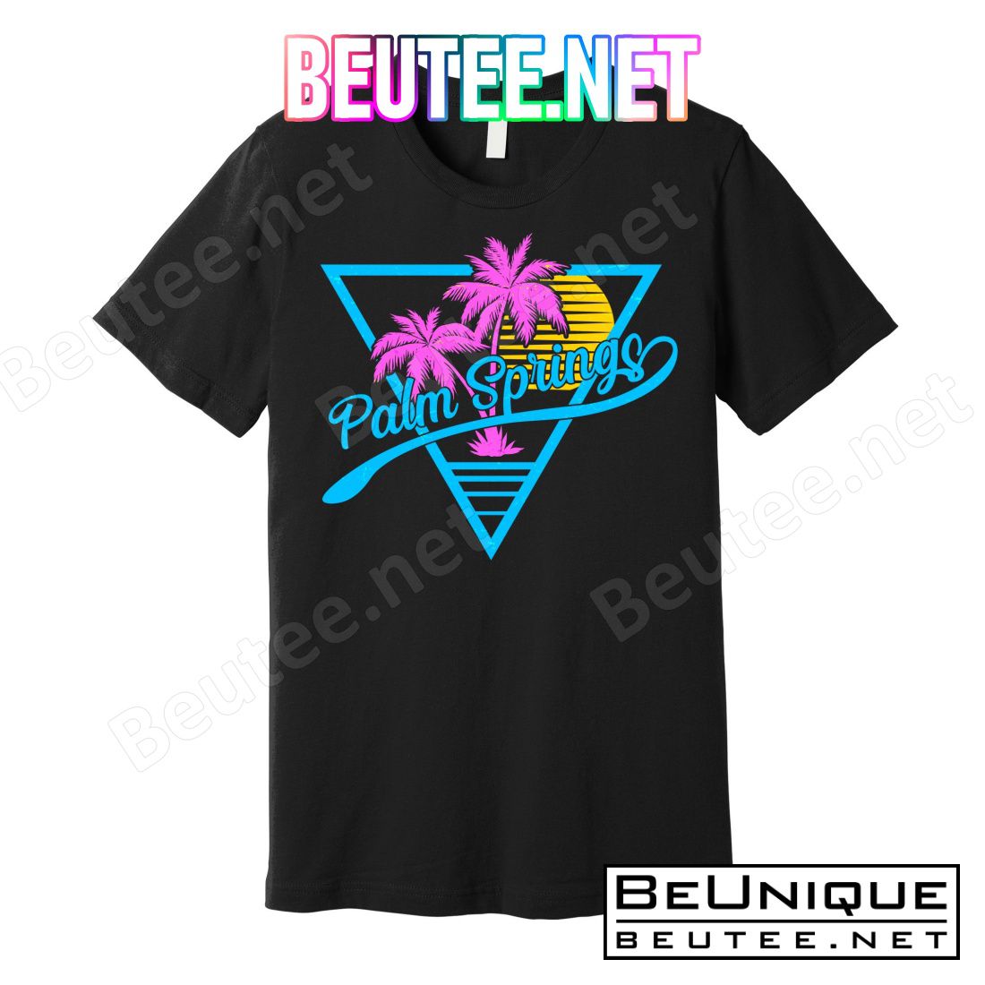 Palm Springs Retro 80's Neon T-Shirts