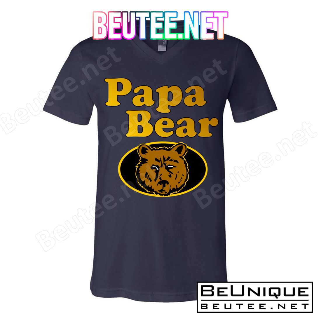 Papa Bear Fathers Dad T-Shirts