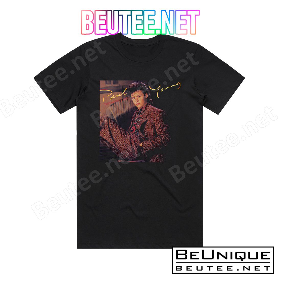 Paul Young Every Time You Go Away Album Cover T-Shirt