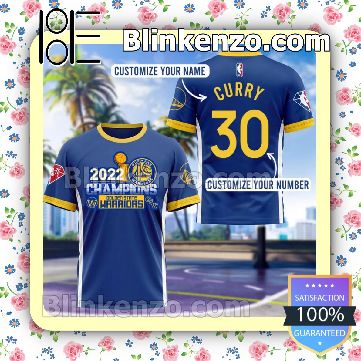 Personalized 2022 Champions Golden State Warriors Hoodies