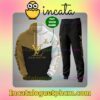 Personalized Louis Vuitton Mix Color White Brown And Black Zipper Hooded Sweatshirt And Pants