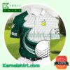 Personalized Masters Tournament Golf Ball Texture Mix Green Tennis Golf Polo