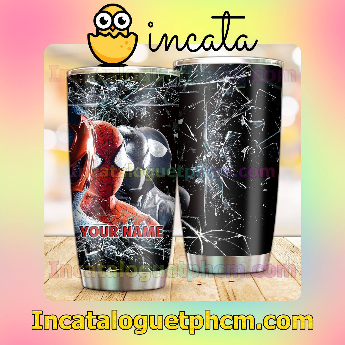Personalized Multiverse Spider-man Tumbler Design Gift For Mom Sister