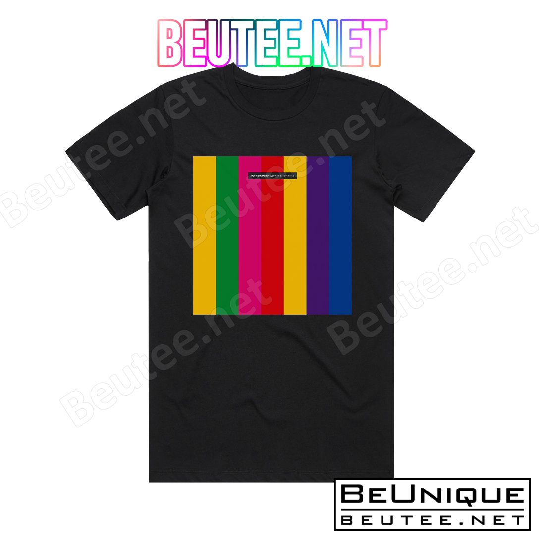 Pet Shop Boys Introspective 3 Album Cover T-Shirt