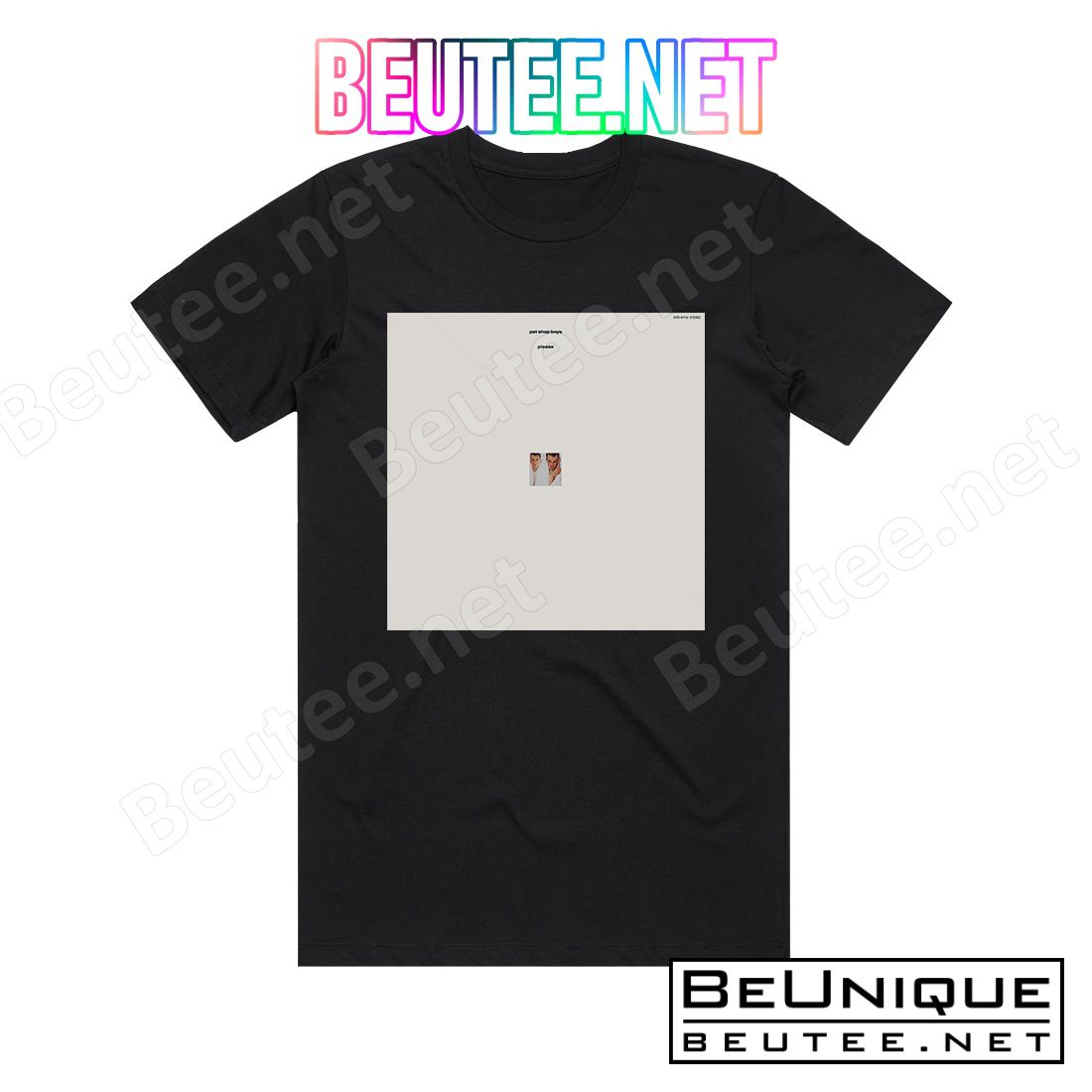 Pet Shop Boys Please 2 Album Cover T-Shirt