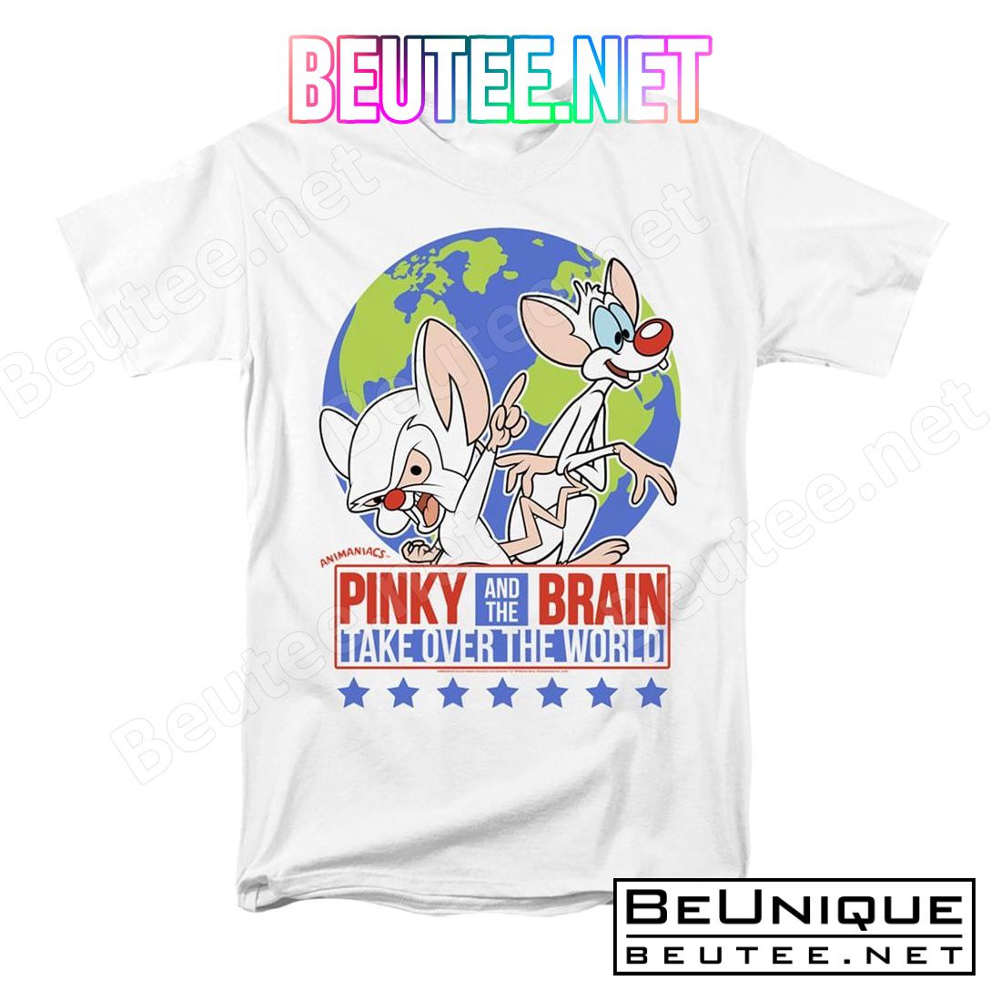 Pinky And The Brain Campaign T-shirt