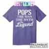 Pops The Man Myth Legend T-Shirts Tank Top