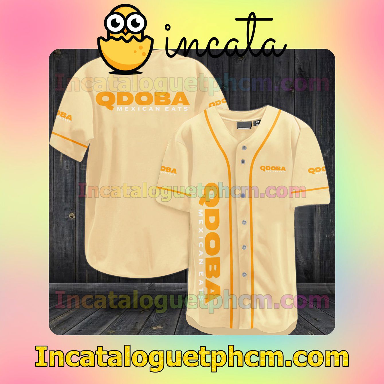 Qdoba Baseball Jersey Shirt