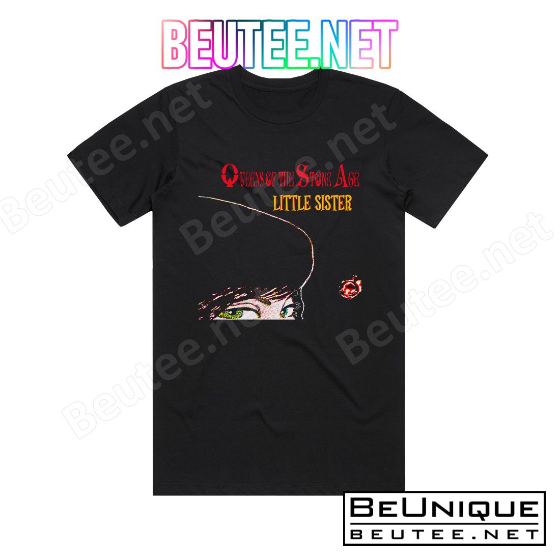 Queens of the Stone Age Little Sister Album Cover T-Shirt