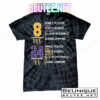 Retired Number 8 Kobe 24 Mamba Farrell Tribute T-Shirts