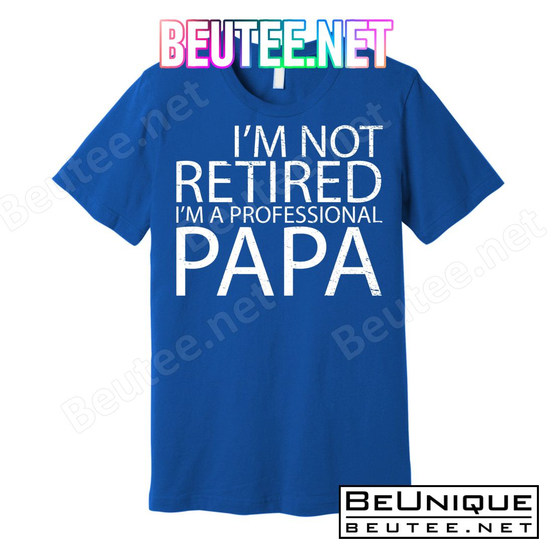 Retired Professional Papa T-Shirts