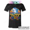 Retro Vintage Uncle Shark Doo T-Shirts