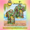 Rizzo The Rat The Muppet Tropical Pineapple Short Sleeve Shirt