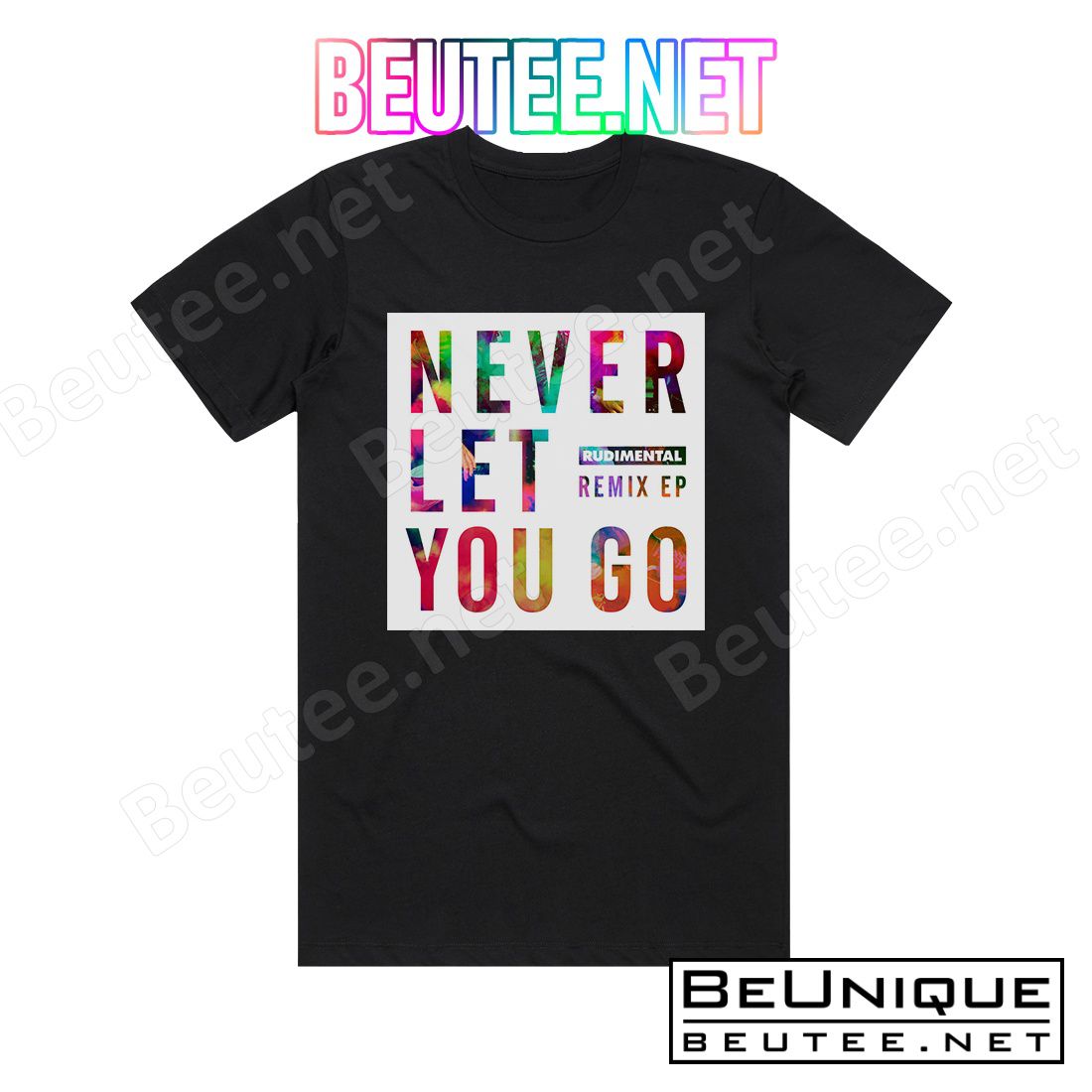 Rudimental Never Let You Go Album Cover T-Shirt