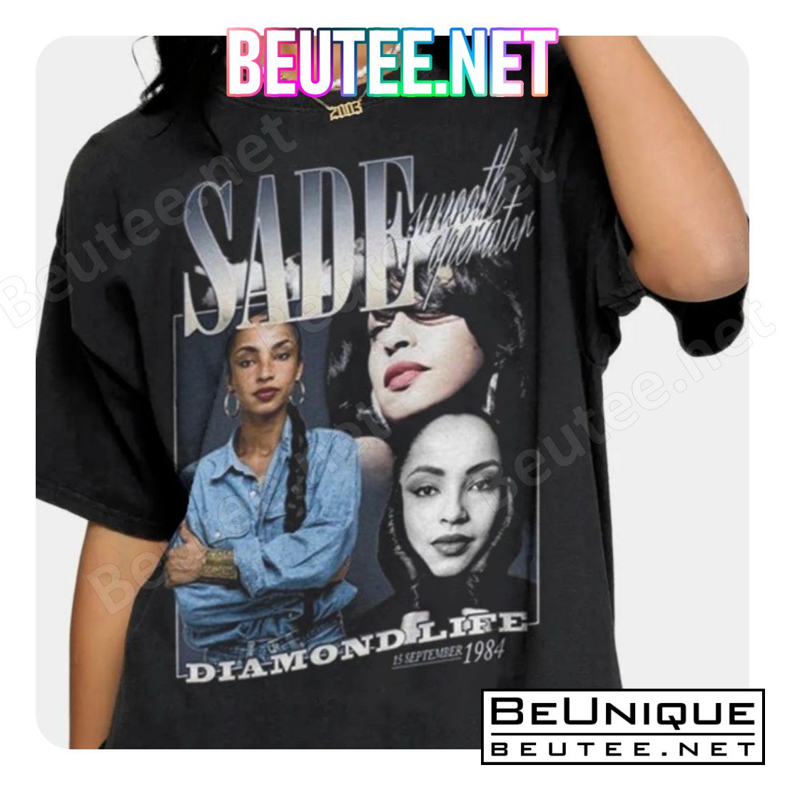 Sade Homage T-shirt Sade Singer Shirt