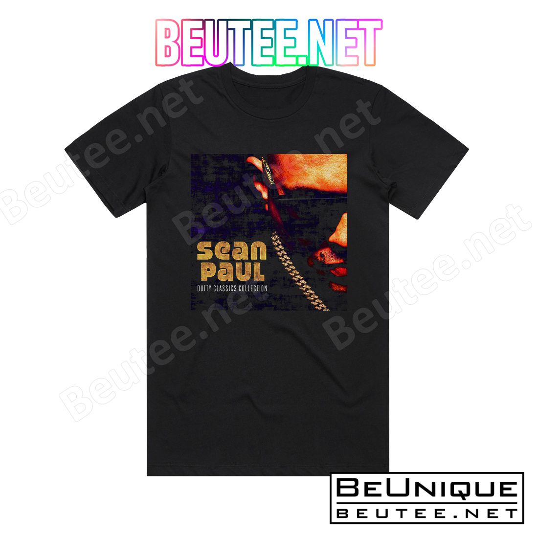 Sean Paul Dutty Classics Collection Album Cover T-Shirt