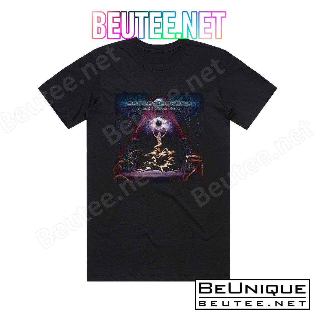 Secret Sphere Scent Of Human Desire Album Cover T-Shirt